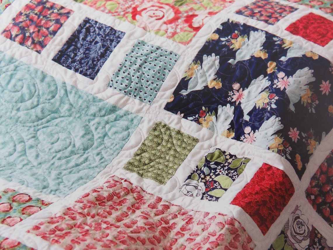 Craftsman Quilt Pattern Beginner Quilt Pattern Masculine Etsy