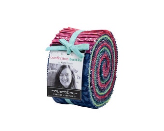 Moda Confection Batiks Jelly Roll (27310JR)