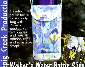 Walker's Water Bottle Sling Pattern from Whistlepig Creek