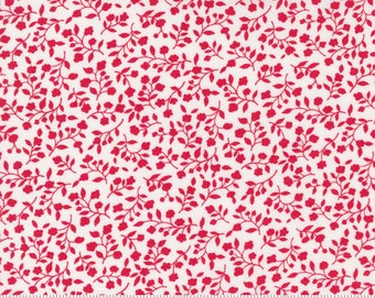 Moda One Fine Day Vineyard Red (55237 11) 1/2 Yard Increments