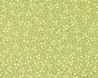 Moda Cali Co Ditsy Ditsy Pistachio (29193 37) 1/2-YD Increments*Corey Yoder*Cali Co Fabric*Small Floral Fabric*Cali Co Floral*Green