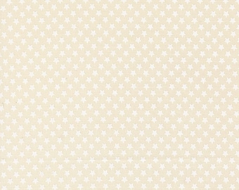 Moda Chilly Star Bright Vanilla White (55714 21) 1/2-YD Increments