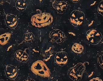 Studio E Scary Spice Black by Funny Girl (8828-99 BLACK) 1/2-YD Increments