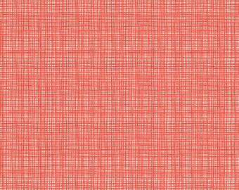 Riley Blake Designs Texture Poppy (C10319-POPPY) 1/2 Yard Increments