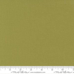Moda Bella Solids Olive (9900 69) 1/2 Yard Increments*Green Solid Fabric*Green Fabric*Basic Green Cotton*Solid Green*Green Cotton