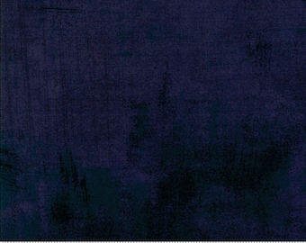 Moda Grunge Basic Blue Graphite (30150 505) 1/2 Yard Increments