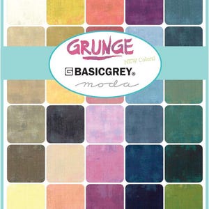 Moda Grunge Basics Olive Branch (30150 345) 1/2 Yard Increments*Green Blender*Green Background*Green Shaded*Olive Branch Grunge*Moda Grunge* image 2