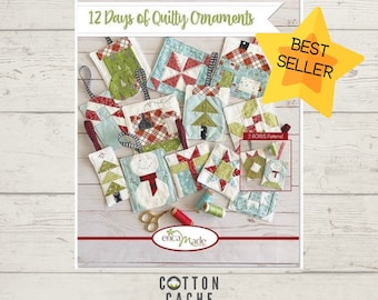 12 Days of Quilty Ornaments Pattern by Erica Made