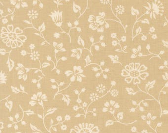 Moda Petals & Polkadots Fleurs Linen (3082 13) by Bunny Hill Designs- 1/2-YD Increments