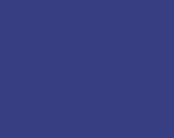 Riley Blake Designs Riley Royal Blue Solid (C120-RILEYROYALBLUE) 1/2 Yard Increments