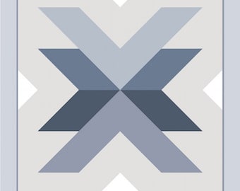 Cross Lake Quilt Pattern by The Blanket Statement