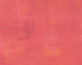 Moda Grunge Basics Salmon (30150 250) 1/2-Yard Increments