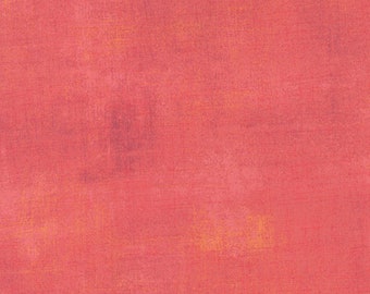 Moda Grunge Basics Salmon (30150 250) 1/2-Yard Increments