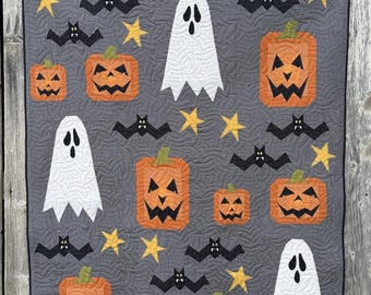 Spooks in the Night Pattern from Cotton Street Commons