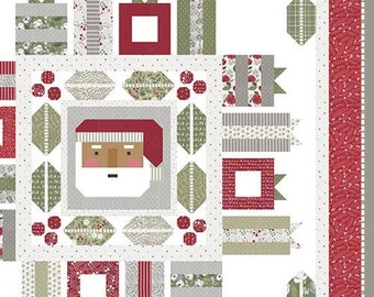 Jolly Holiday Quilt Pattern by Lella Boutique