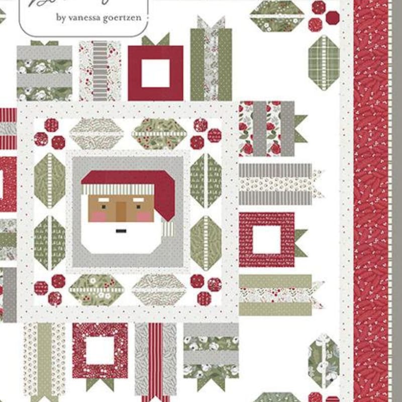 Santa Quilt Pattern - Etsy