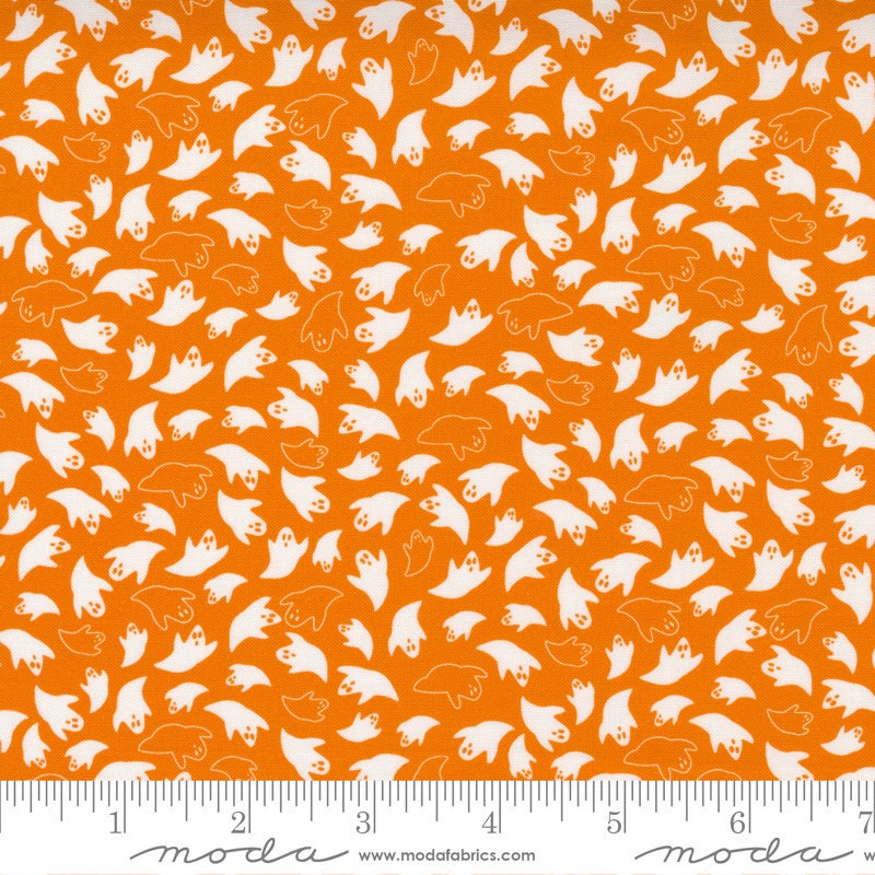Moda Holiday Essentials Halloween Spooky Ghost (20731 16) 1/2 Yard Increments