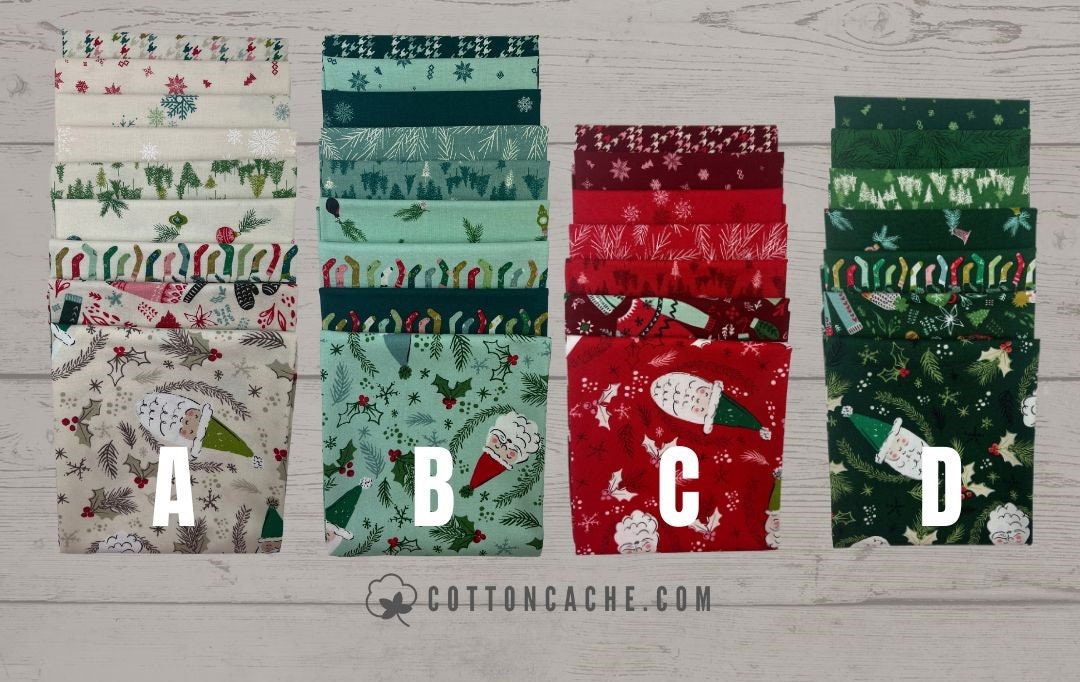Moda Cozy Wonderland Fat Quarter Bundle (CC 45590) Christmas Bundles ...