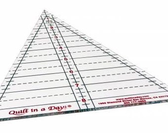 The Kaleidoscope Triangle Ruler by Quilt In A Day