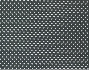 Moda Flirt Tiny Heart Black (55574 23) 1/2-YD Increments