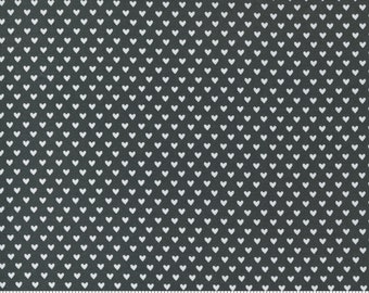 Moda Flirt Tiny Heart Black (55574 23) 1/2-YD Increments