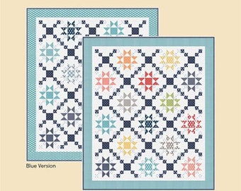 Brightly Quilt Pattern by Quilting Life Designs