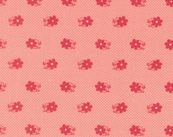 Moda Petals & Polkadots Pinwheels Blossoms (3083 15) by Bunny Hill Designs- 1/2-YD Increments