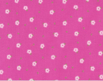 Moda Sincerely Yours Chamomile Petunia (37614 18) 1/2 Yard Increments