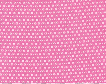 Moda Sincerely Yours Criss Cross Petunia (37613 17) 1/2 Yard Increments