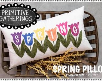 Spring Pillow Pattern by Primitive Gatherings