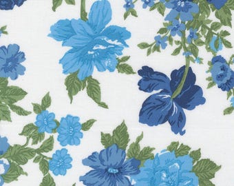 Moda Blueprint Heirloom White Multi (55330 11) by Camille Roskelley 1/2-YD Increments