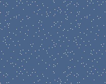 Denim Blossom  (C715-Denim) 1/2 Yard Increments