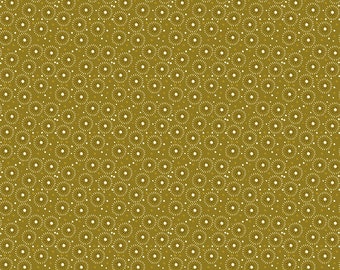 Riley Blake Designs Adel in Autumn Seeds Olive (C10825-OLIVE) 1/2 Yard Increments