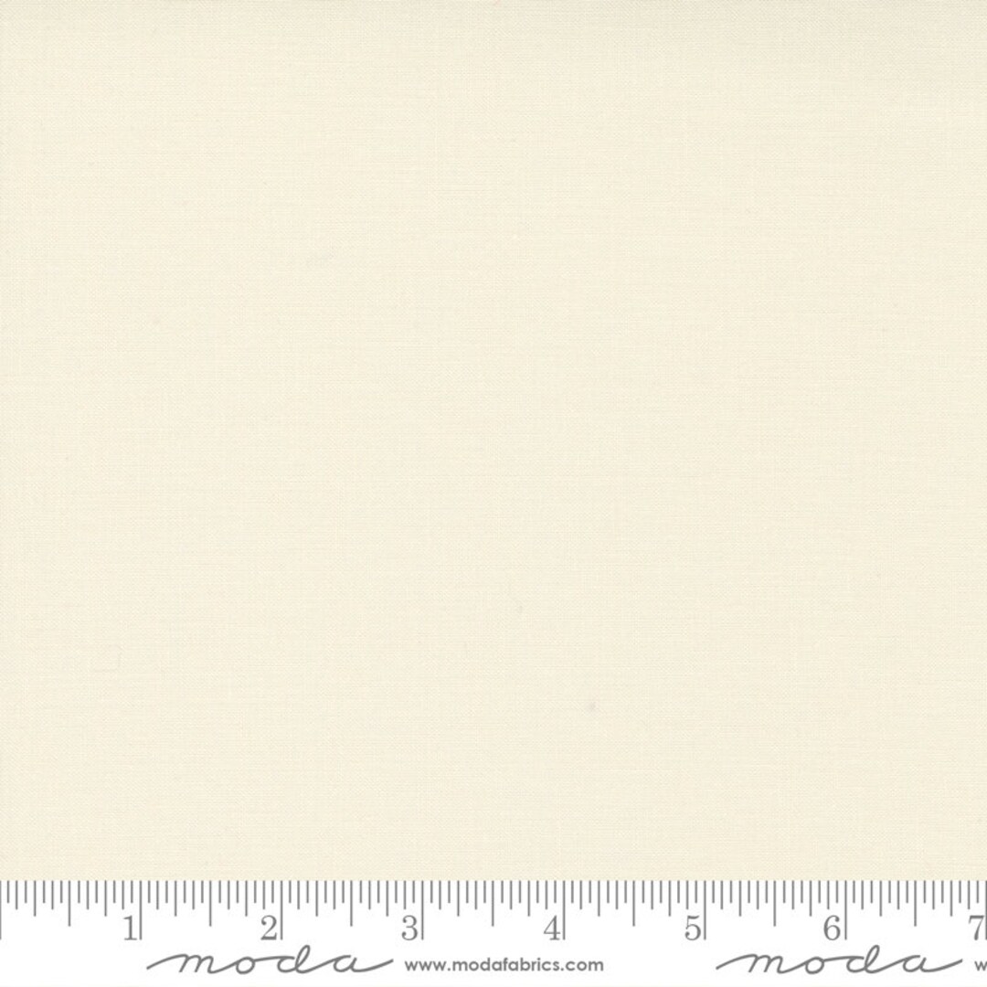 Moda Bella Solids Ivory*9900 60*1/2 Yard Increments*ivory Solid Fabric ...