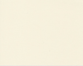 Moda Bella Solids Ivory (9900 60) 1/2 Yard Increments