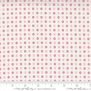 Moda Holiday Love XOXO Sugar*20754 11*1/2 Yard Increments*Holiday Love Fabric*Valentine Hearts*XOXO Fabric*Valentine Fabric*Hearts*Valentine