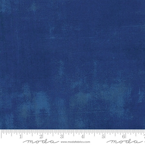 Moda Grunge Cobalt (30150 223) 1/2 Yard Increments*Dark Blue*Blue Blender*Blue Background*Blue Shaded*Blue Grunge*Moda Grunge*Cobalt Grunge*