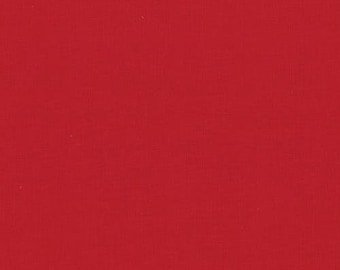 Moda Bella Solids Christmas Red (9900 16) 1/2-Yard Increments