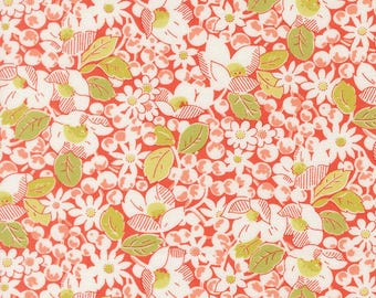 Moda Summer's End Garden Bounty Persimmon by Fig Tree & Co. (35430 16) 1/2-YD Increments