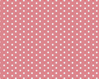 Free Spirit True Color Hexy Flamingo (PWTP150.FLAMINGO) 1/2 Yard Increments