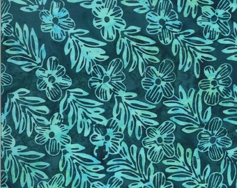 Moda Batiks Confection Blue Raspberry Mayleen (27310 109) 1/2 Yard Increments