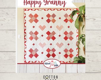 Happy Granny Quilt Pattern by Erica Made