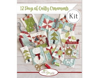 12 Days of Quilty Ornaments Kit