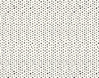 Riley Blake Designs Bad to the Bone Dots Off White (C11926-OFFWHITE) 1/2-Yard Increments