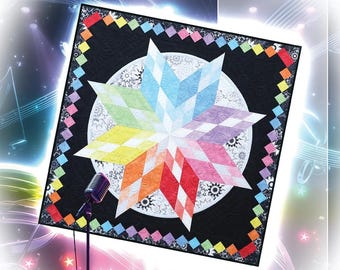 Popstar Quilt Pattern by Quiltworx - Judy Niemeyer Quilting