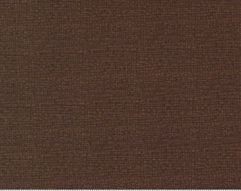 Moda Thatched Chocolate Bar (48626 164) 1/2 Yard Increments