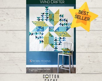 Wind Drifter Quilt Pattern by Robin Pickens Inc