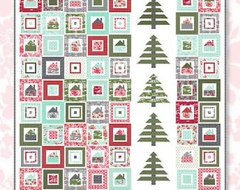 Snowed In Quilt Pattern by Crabtree Arts Collective