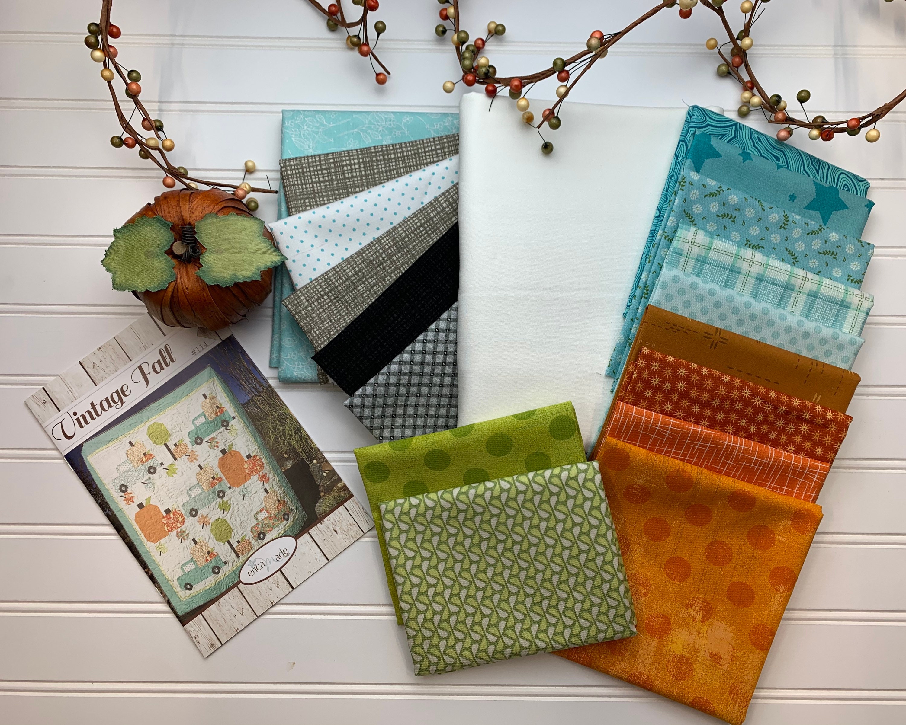 Vintage Fall Quilt Kit