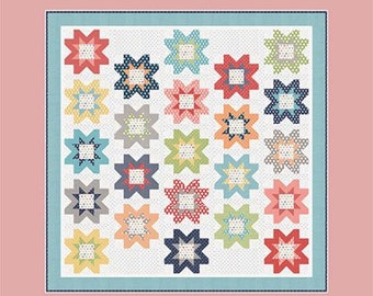 Fresh Flowers Quilt Pattern by Quilting Life Designs